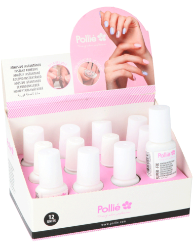 Lim med pensel til negleextensions,...