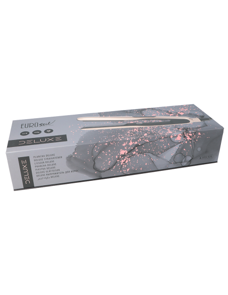 Luksus hårglattejern, turmalin-keramiske plader, nanosølvteknologi 230°C