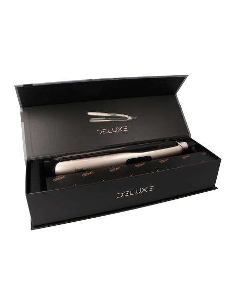 Luksus hårglattejern, turmalin-keramiske plader, nanosølvteknologi 230°C