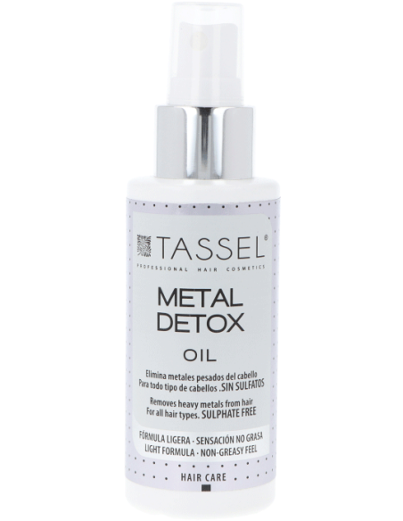 TASSEL METAL DETOX Olie - spray til hår efter kemiske behandlinger, regenererende 150 ml