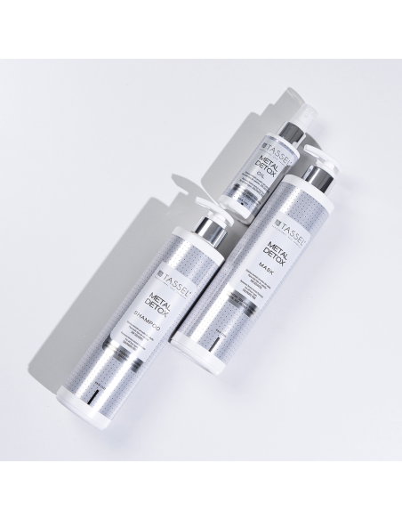 TASSEL METAL DETOX Maske til fjernelse af metal fra hår efter kemisk behandling 500 ml