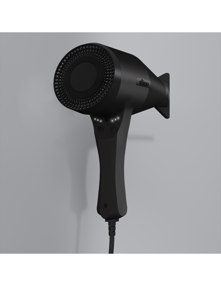 Notus Deluxe hårtørrer, kraftfuld børsteløs motor, 5 hastigheder, 2000 W, 470 g