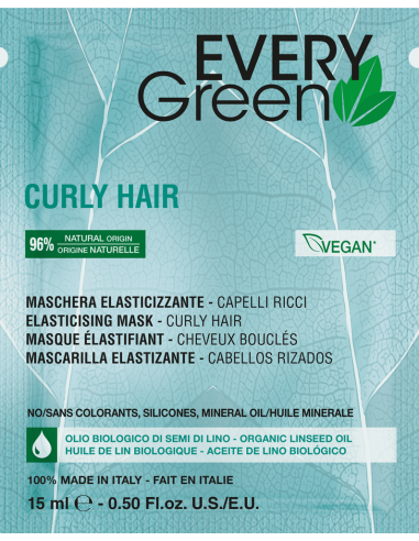 EVERYGREEN CURLY Elastisk hårmaske...
