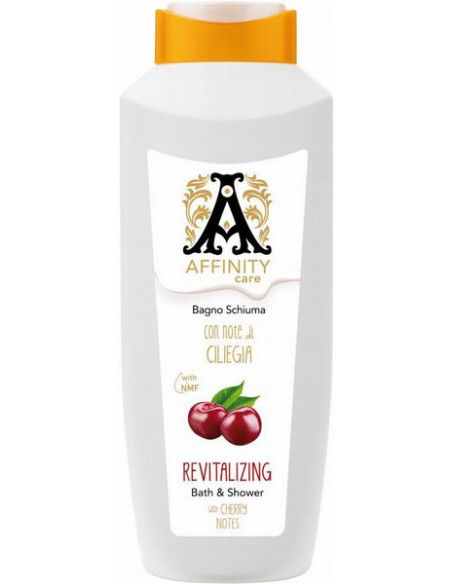 AFFINITY CARE Shower- og badegel REVITALISERENDE (Kirsebær) 750ml