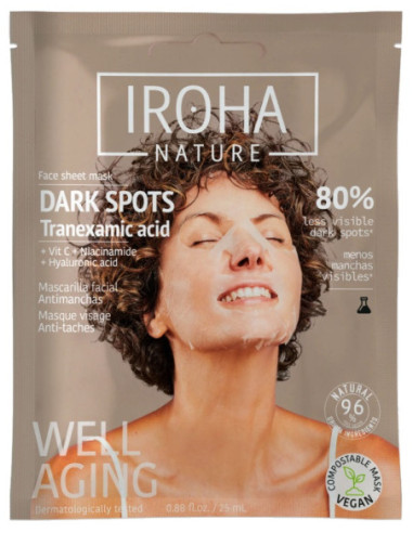 IROHA NATURE Maske med tranexaminsyre...