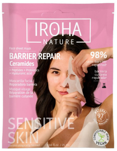 IROHA NATURE ansigtsmaske med...