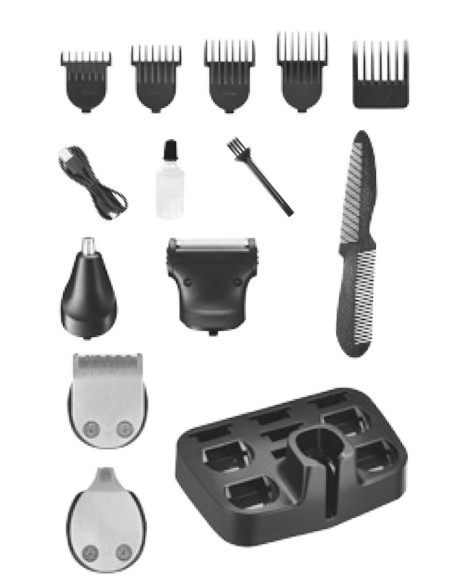 RAGNAR K-3300 Hårtrimmer til opfriskning 6300 o/min.