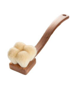 Massagebørste med håndtag...