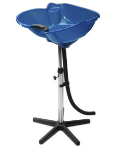 Frisørvask på stativ, bærbar