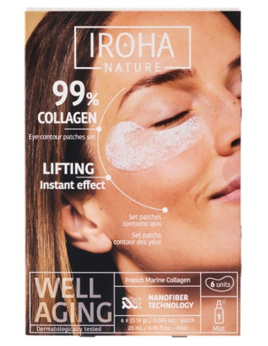 IROHA Nature 99% kollagen plastersæt...