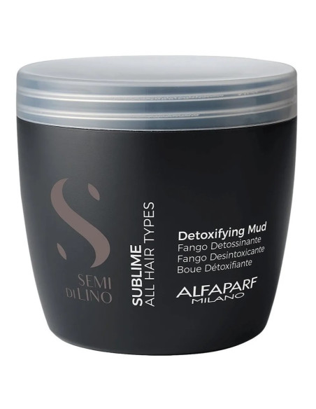 ALFAPARF Semi di Lino Sublime dybderensende lerkur Detoxifying 500 ml