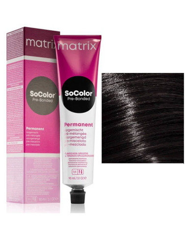 SOCOLOR Pre-Bonded 4N hårfarve 90 ml