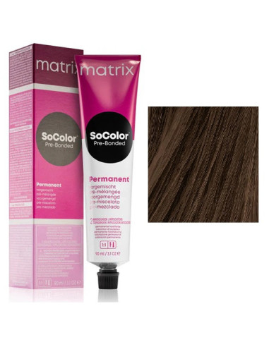 SOCOLOR Pre-Bonded 4NW hårfarve 90ml