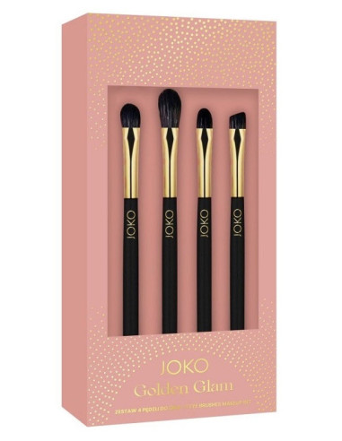 JOKO Golden Glam øjenmakeupbørstesæt...