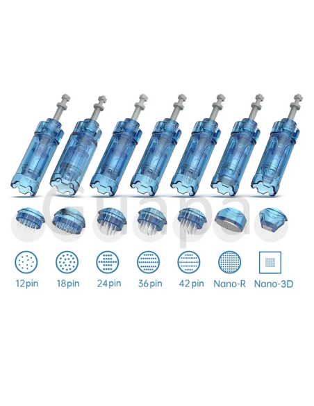 Mikronålepatroner til Dr. Pen dermapen A9/M8S/A11- 12 nåle