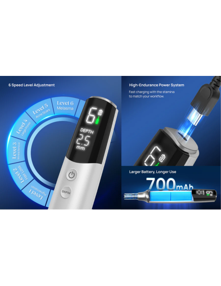 Dr. Pen M9 microneedling-pen 2.0 – intelligent microneedling i ny generation