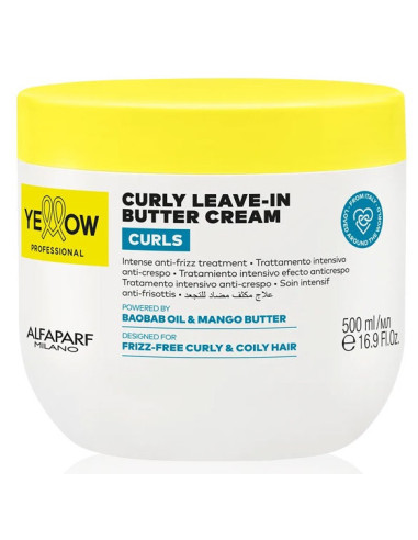 YELLOW CURLS fugtighedsmaske til...