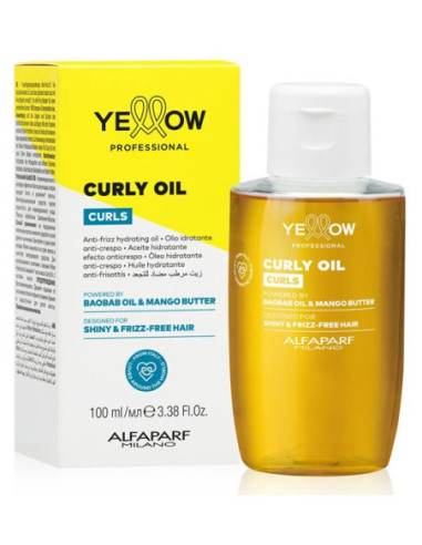 YELLOW CURLS fugtighedsolie til...