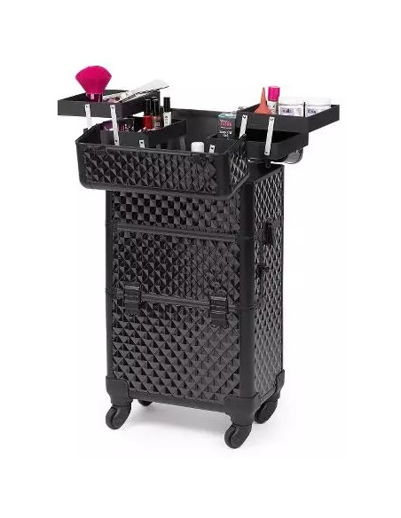 Professionel multifunktionel trolleykuffert i aluminium