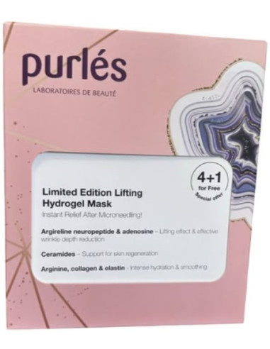Løftende hydrogel-maske, 5 stk.