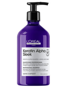 KERATIN ALPHA SLEEK shampoo...