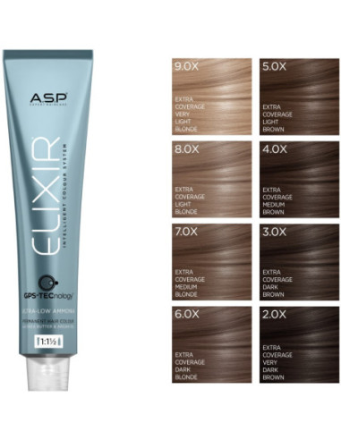 ASP Elixir Colour RS 2.0X ekstra grå...