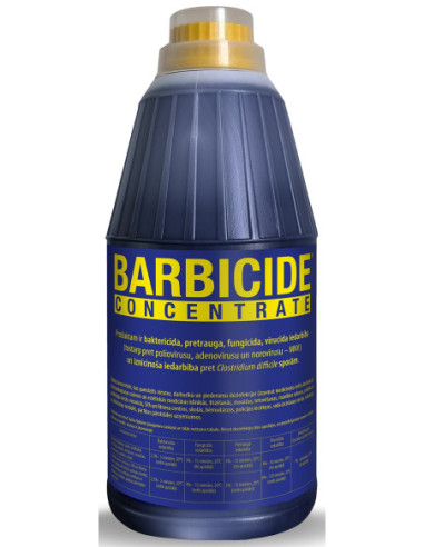 BARBICIDE Koncentrat til desinfektion...