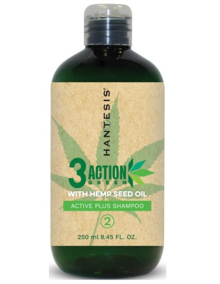 3ACTION GREEN ACTIVE PLUS Shampoo nr. 2 250 ml + ACTIVE PLUS Lotion nr. 3 100 ml