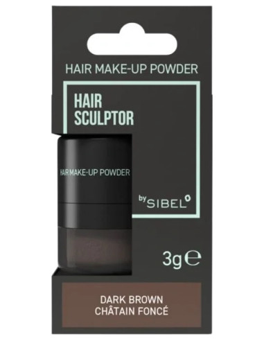 SIBEL HS Hårmakeuppudder 3g Mørkebrun