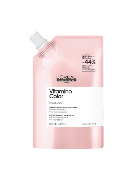 L’Oréal Professionnel Serie Expert Vitamino Color shampoo refill til farvet hår, 1000 ml
