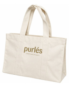 Purlés strandvæska med...