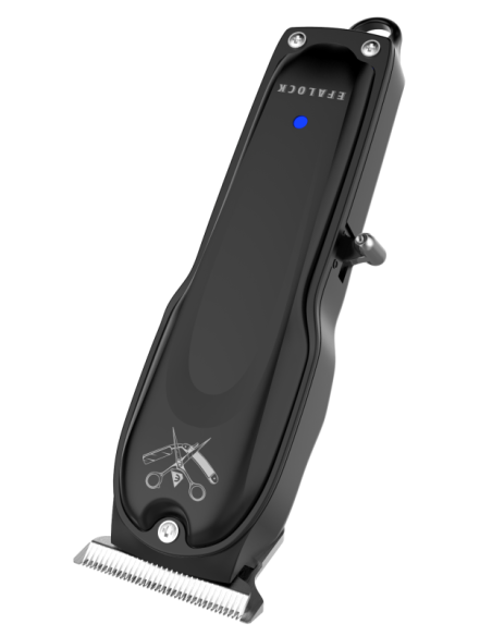 Efalock CLASSIC STYLE sort konturtrimmer med ZERO-skær til klippelængder på 0,0–0,3 mm