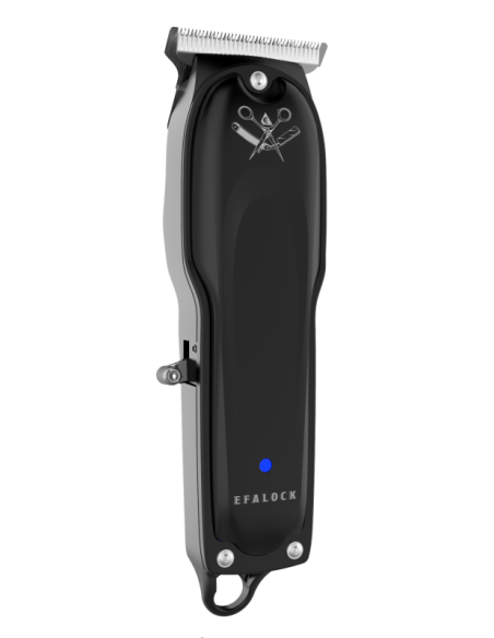 Efalock CLASSIC STYLE sort konturtrimmer med ZERO-skær til klippelængder på 0,0–0,3 mm