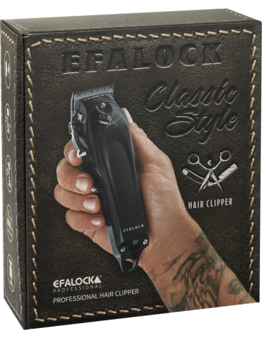 Efalock CLASSIC STYLE sort hårklipper...