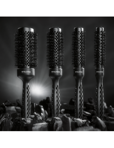 Efalock CARBON BRUSH rundbørste,...