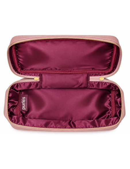 Purlés toilettaske 22 × 8 × 12 cm, lyslilla