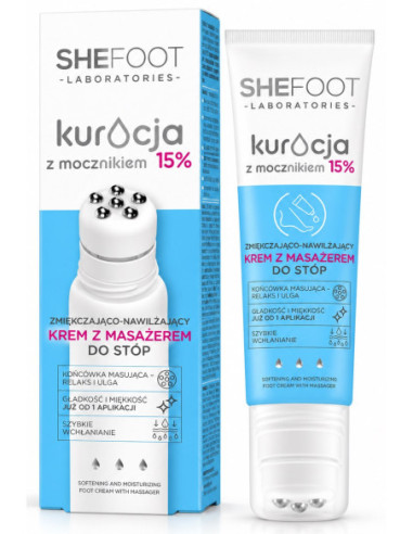 SheFoot Urea blødgørende fodcreme mod...