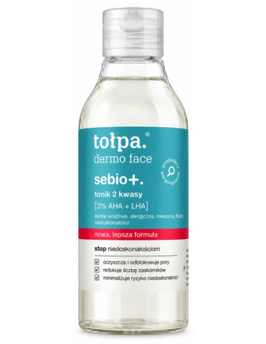 tołpa. SEBIO+ udjævnende skintonic...