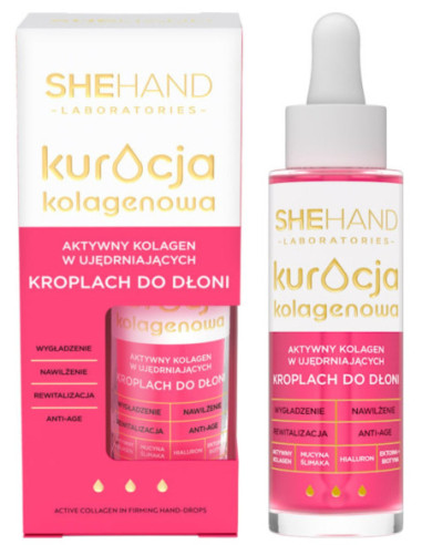 SheHand Collagen opstrammende hånddråber