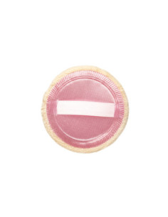 Pudderpude, rund, velour,...