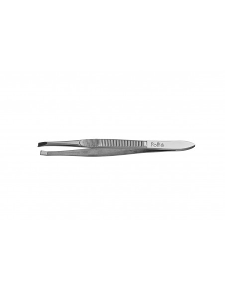 Pincet, lige, forkromet, 9 cm