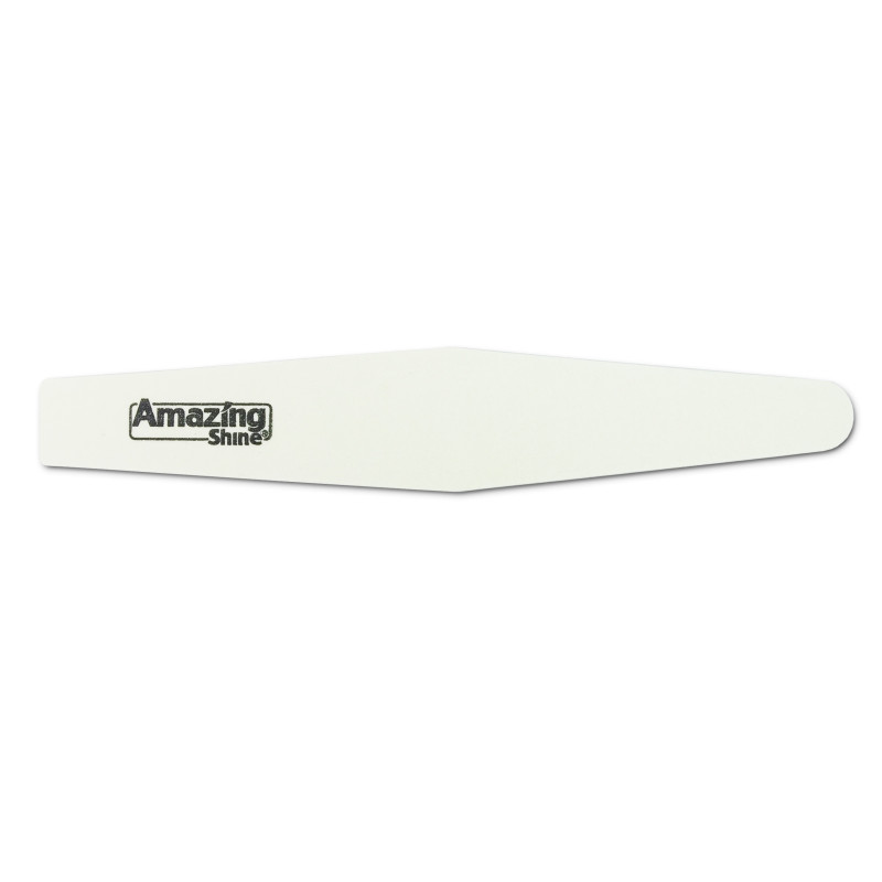 Nail file, 100/100, white, pink center Diamond Speedy White, 1 pc.