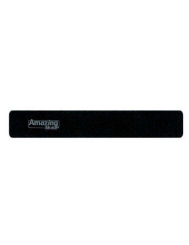 Nail file, black, blue middle, 100/100, Jumbo Black, 1 pc.