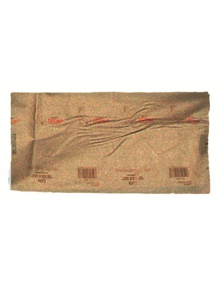Hårfarvnings- og stylingkappe, engangs, plastik, lang, guld, 90 cm x 118 cm, 30 stk./pakke.