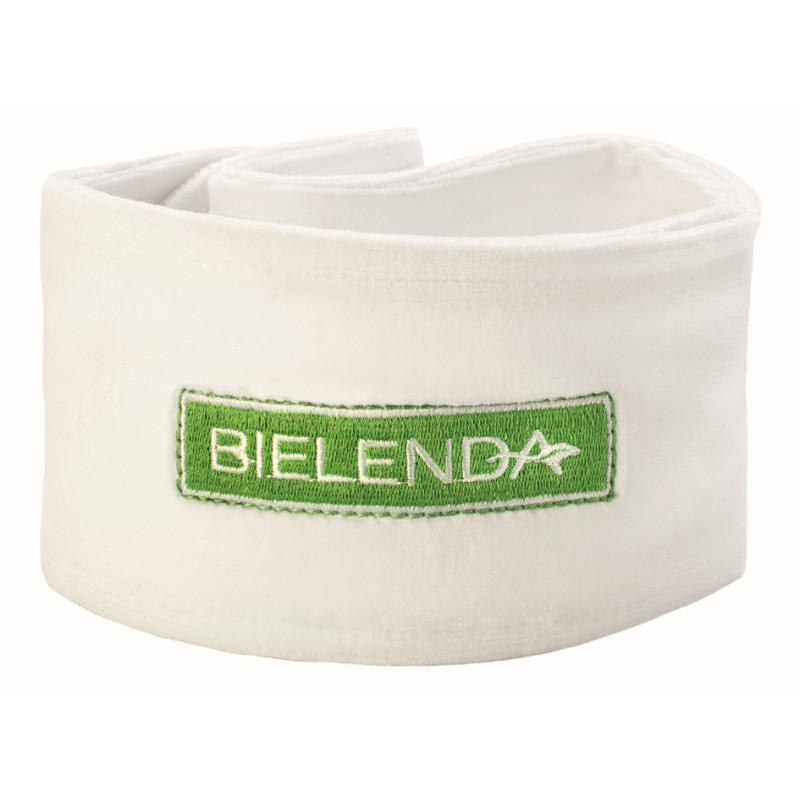 BIELENDA Headband white, terry