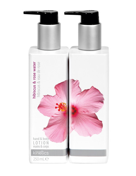 Parfumeret hånd- og bodylotion HIBISCUS & ROSE WATER 250ml
