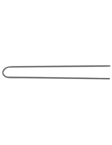 Bobby pins, straight, 70mm, black 500g