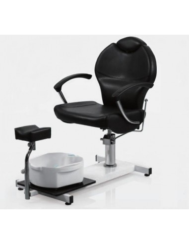 Hydraulisk pedicurestol med lænestol...