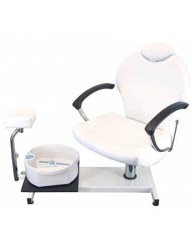 Hydraulisk pedicurestol med lænestol...