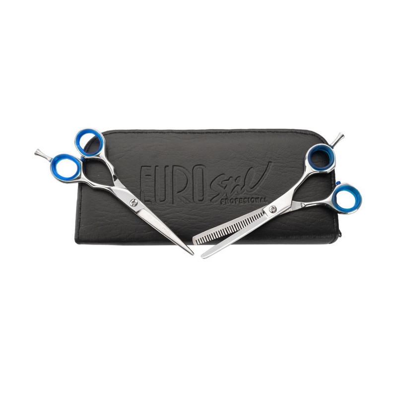 Hairdresser scissors set in case (thinning scissors,scissors)